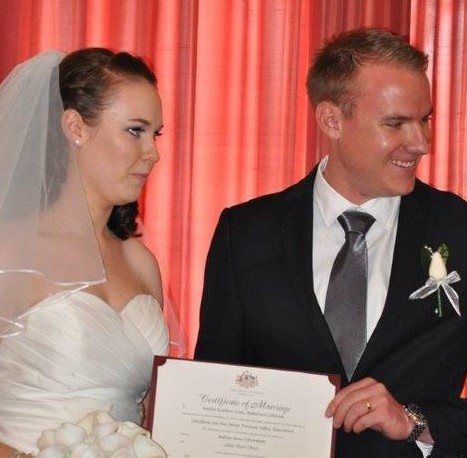 Chloe and Andrew -
married at Cloudland, Brisbane, by Jennifer Cram
Marriage Celerbrant